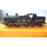 OO scale kit built, white metal, 0.6.4 tank (Flat Iron), LMS Black, 2010, in very good build/finish,