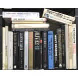 Shelf of books on movies to include James Stewart, Laurence Olivier and Mark Bros. P&P Group 3 (£