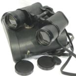 Zenith 10 x 50 field binoculars, 5.5, cased with lens cap. P&P Group 2 (£18+VAT for the first lot