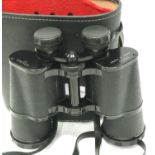 Cased pair of Philo 10 x 50 binoculars. P&P Group 2 (£18+VAT for the first lot and £3+VAT for