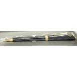 New Parker Bright black ballpoint pen, Sonnet series in gift box. P&P Group 1 (£14+VAT for the first