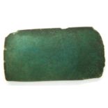 Roman bronze planing blase, circa 3rd century AD. P&P Group 1 (£14+VAT for the first lot and £1+
