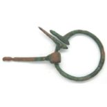 Saxon Bronze Penannular fibula. P&P Group 1 (£14+VAT for the first lot and £1+VAT for subsequent