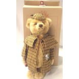 Steiff Bears, Sherlock Holmes, limited edition 1189/1500, with pipe and magnifying glass, H: 35