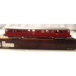 Lima HO class 515 590-8 Bo-Bo diesel rail car, DB Red. Very good condition, box is fair. P&P Group 1