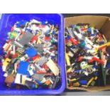 Approximately 12 kg of mixed Lego, includes figures. P&P Group 2 (£18+VAT for the first lot and £3+