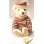 Steiff Bears, replica 1907 Classic Bear, H: 33 cm. P&P Group 1 (£14+VAT for the first lot and £1+VAT