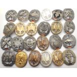 Large quantity of Post War German military awards and badges (24). P&P Group 2 (£18+VAT for the