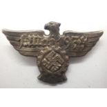 German Third Reich 1934 May day tinnie. P&P Group 1 (£14+VAT for the first lot and £1+VAT for