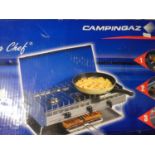 A Camping Chef portable grill. Not available for in-house P&P, contact Paul O'Hea at Mailboxes on
