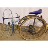 Vintage BSA Champion mens road bike 20 inch frame 10 speed and two wheels. Not available for in-