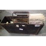 Genuine NATO machine gun ammunition box and military contents. Not available for in-house P&P,