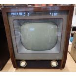 Vintage Murphy Radio 1950s television with 12 inch screen, no remote. Not available for in-house P&