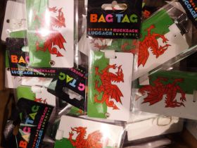 A large collection of Bag Tags. Not available for in-house P&P, contact Paul O'Hea at Mailboxes on