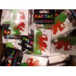 A large collection of Bag Tags. Not available for in-house P&P, contact Paul O'Hea at Mailboxes on