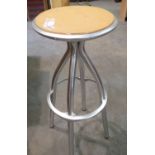A kitchen bar stool. Not available for in-house P&P, contact Paul O'Hea at Mailboxes on 01925 659133