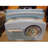 A Goodmans radio and a record player. Not available for in-house P&P, contact Paul O'Hea at