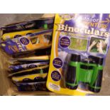 A collection of childrens Outdoor Adventure binoculars, sealed. Not available for in-house P&P,