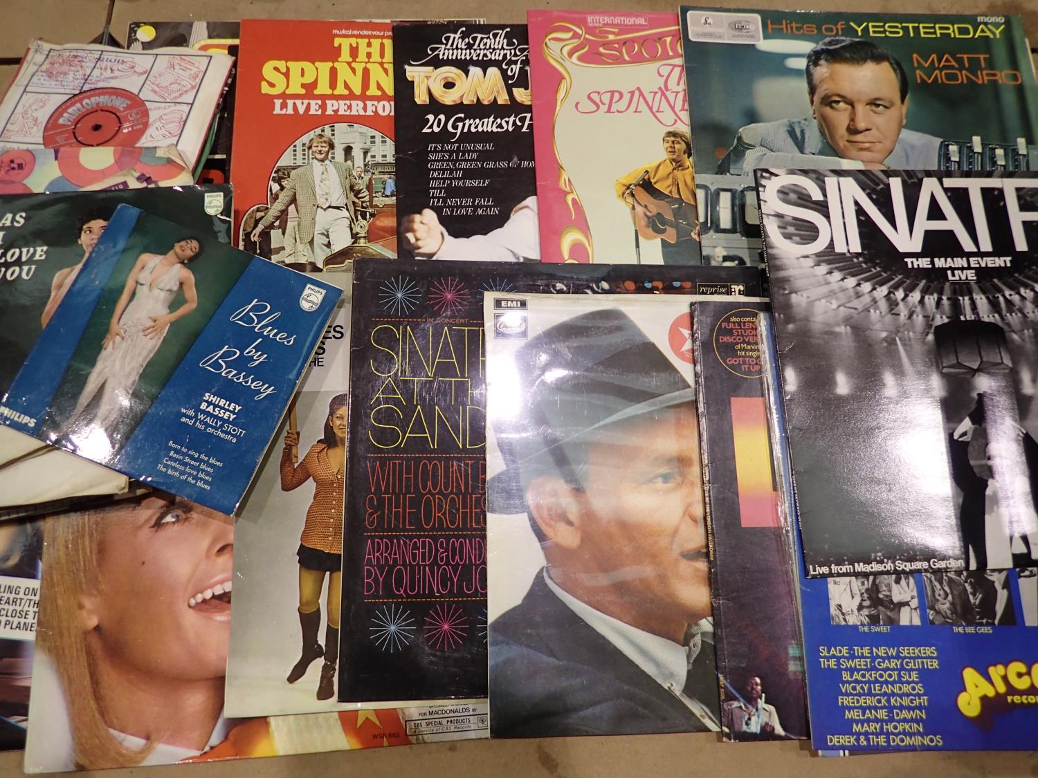 Large quantity of 70s-80s pop LPs. Not available for in-house P&P, contact Paul O'Hea at Mailboxes