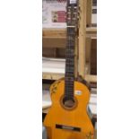 Hohner acoustic guitar. Not available for in-house P&P, contact Paul O'Hea at Mailboxes on 01925