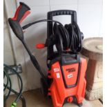 A Black & Decker pressure washer. Not available for in-house P&P, contact Paul O'Hea at Mailboxes on