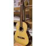 Kay acoustic guitar. Not available for in-house P&P, contact Paul O'Hea at Mailboxes on 01925 659133