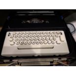Olivetti Lettera 35 electric typewriter. Not available for in-house P&P, contact Paul O'Hea at