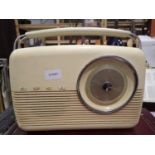 A Bush vintage radio. Not available for in-house P&P, contact Paul O'Hea at Mailboxes on 01925