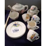 Un-named nursery rhyme childs tea set. Not available for in-house P&P, contact Paul O'Hea at