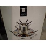 A Le Kai gourmet revolving fondue stand, appears unused. Not available for in-house P&P, contact