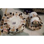 A quantity of Osborne china tea ware. Not available for in-house P&P, contact Paul O'Hea at