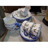 Collingwood part tea set. Not available for in-house P&P, contact Paul O'Hea at Mailboxes on 01925