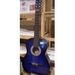 Chantry acoustic guitar. Not available for in-house P&P, contact Paul O'Hea at Mailboxes on 01925