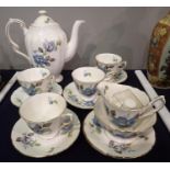 A Paragon tea set. Not available for in-house P&P, contact Paul O'Hea at Mailboxes on 01925 659133