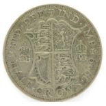 1929 silver half crown of George V. P&P Group 1 (£14+VAT for the first lot and £1+VAT for subsequent
