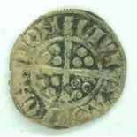 1272-1307 Edward I silver hammered penny, cross/London. P&P Group 1 (£14+VAT for the first lot