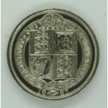 1887 silver sixpence of Queen Victoria, Jubilee Head J.E.B. P&P Group 1 (£14+VAT for the first lot