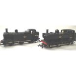 Two OO scale locomotives, Jinty 4750 and Panimer Tank, both Black Late Crest, suitable for spares or