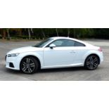 Audi TT coupe MK3, 45 TFSI, 2019 plate ME19 WWJ, 7 speed DSG automatic, white, 6730 miles, 1.9L