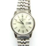 Seiko: gents 5 Sportsmatic vintage wristwatch, working at lotting. P&P Group 1 (£14+VAT for the