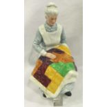 Royal Doulton figurine Eventide, HN 2814, H: 20 cm. No cracks, chips or visible restoration. P&P