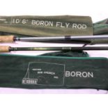 Two Bob Church Boron 10ft rods. P&P Group 3 (£25+VAT for the first lot and £5+VAT for subsequent