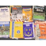 Forty three mixed Manchester United Away programmes, mainly 1960s and 1970s. P&P Group 3 (£25+VAT