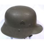 Reproduction Luftwaffe helmet. P&P Group 2 (£18+VAT for the first lot and £3+VAT for subsequent