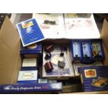 Hornby Dublo accessories including, two A3 controllers, one C3 controller, other controller and
