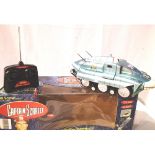 Carlton radio control Captain Scarlet Spectrum Pursuit vehicle, approximately 1/18 scale with