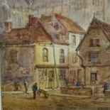 Edward W Nevil (b. 1800) watercolour, Amiens, 26 x 19 cm. Not available for in-house P&P, contact