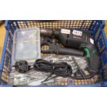 Skill 550w electric drill and a quantity of drill bits. All electrical items in this lot have been