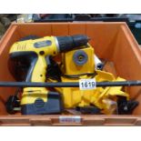 Einhell BA5 185 cordless drill and charger, tolage tester etc. All electrical items in this lot have