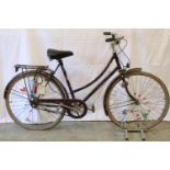 Ladies three speed Raleigh Cameo, 15 inch frame bike. Not available for in-house P&P, contact Paul